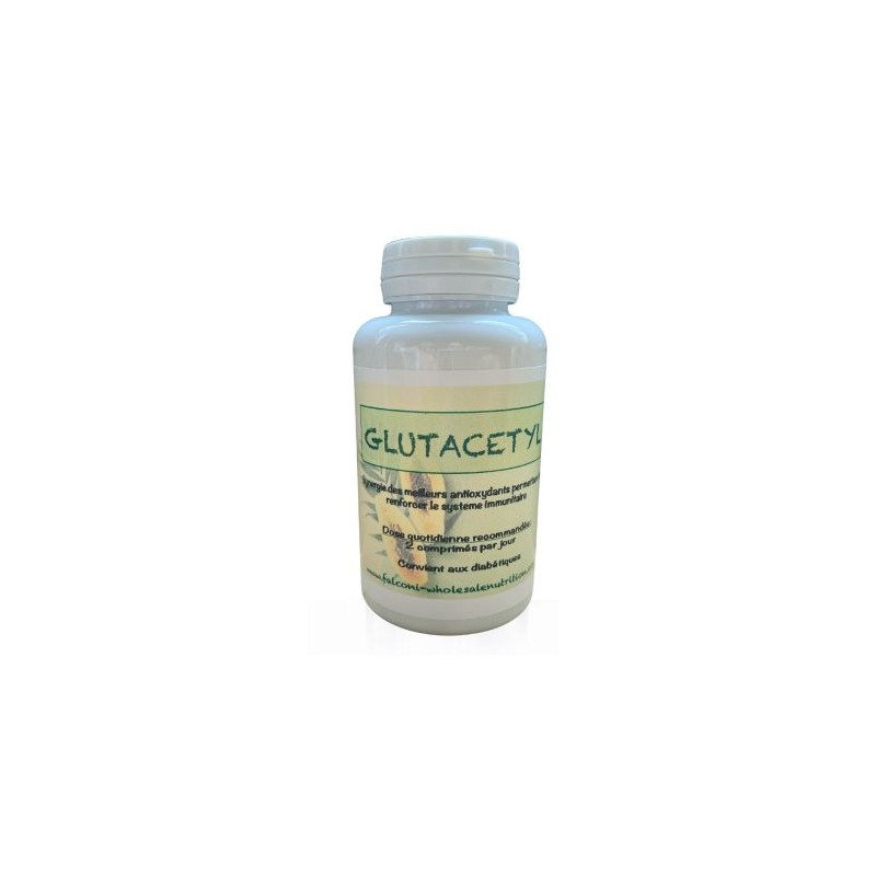 Glutacetyl 90 gélules - Glutathion + NAC + CoQ10 | Antioxydant Puissant