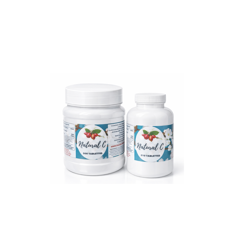 NATURAL C  LA VITAMINE C NATURELLE DE CYNORHODON  en tablettes