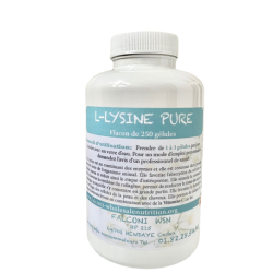 L-Lysine Pure 100 Gélules | Acide Aminé essentiel Collagène & Immunité