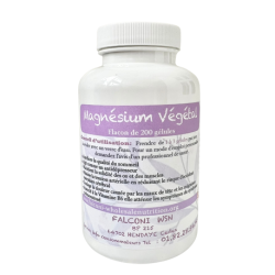 Magnésium Végétal 200 Gélules - Bisglycinate + Carbonate | Détente & Sommeil