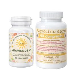 Pack Hiver - Propollen Royal + Vitamine D3 K2 | Immunité & Vitalité|le-boost-immunitaire-naturel