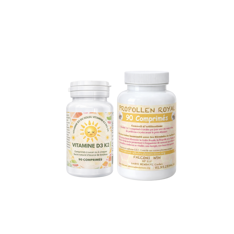 Pack Hiver - Propollen Royal + Vitamine D3 K2 | Immunité & Vitalité|le-boost-immunitaire-naturel