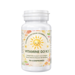 Vitamine D3 + K2 4000 UI - dents, Immunité & Artères |Capital osseux