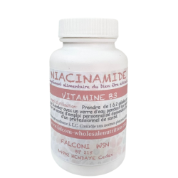 NIACINAMIDE VITAMINE B3  100 gélules, énergie, peau & système nerveux