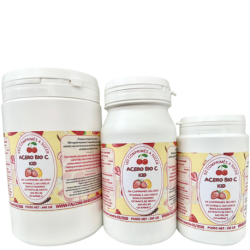 VITAMINE C NATURELLE DE CERISE ACEROLA ET BIOFLAVONOÏDES DE FRUITS ACERO BIO C KID